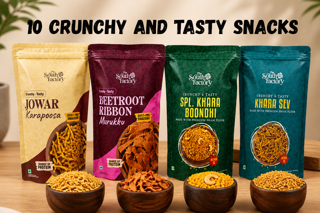 10 Crunchy and Tasty Snacks Perfect for Tea Time