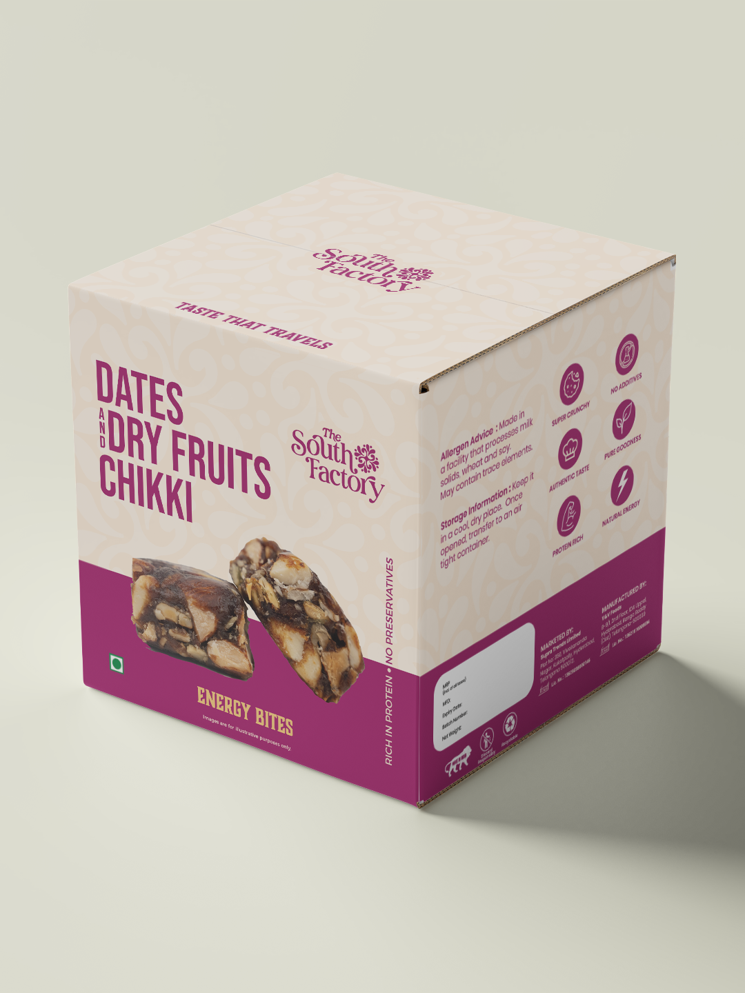 Dates and Dry Fruits Chikki