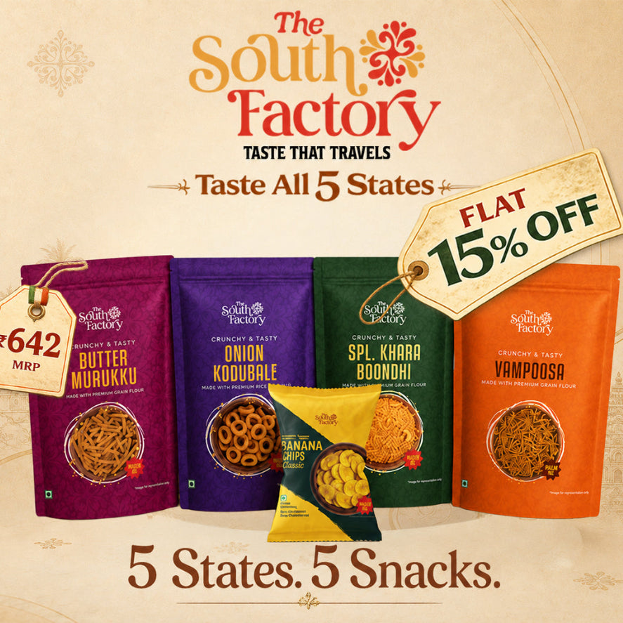 5 states 5 flavours. One delicious journey