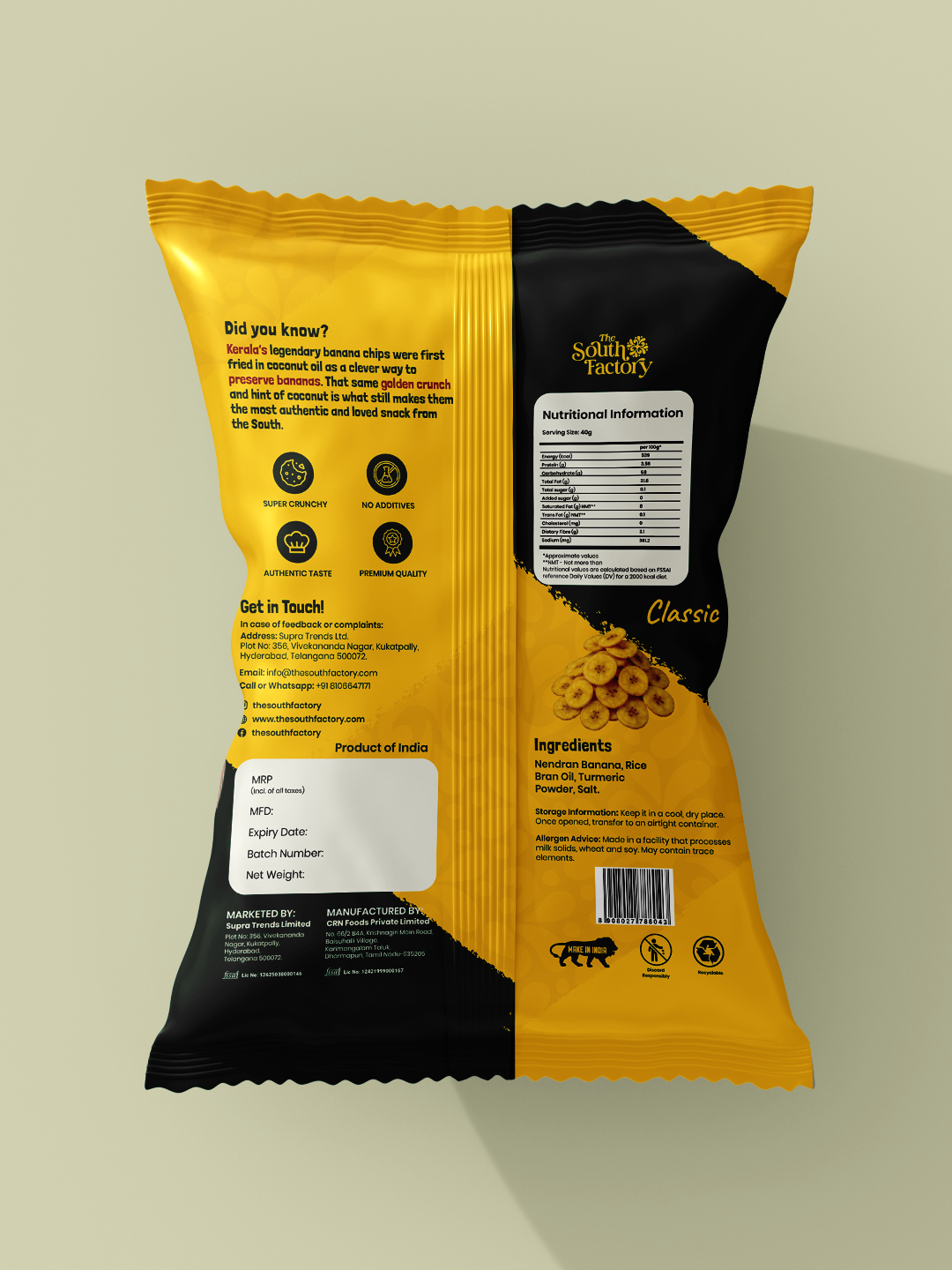 Classic Banana Chips